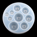 School Educational DIY Craft Silicone Mold Jewelry Making Mold Chocolate Sugar Paste Fondant Cake Baking Decorating Mold Water Drops Tray