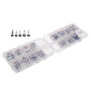 75pcs/box Fishing Rod Guides Top Tips Repair Kit Casting Rod Replacement Parts Eye Rings