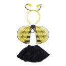 Bumble Bee Costume Honey Bee Headband Wings Skirt Toddler Baby Girl Fancy Dress Outfit