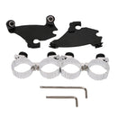 Fairing Trigger Lock Mount Kit Head Cover for Harley FXDB Street Bob