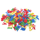 150 Pieces Alphabet Letter Stickers Self Adhesive Foam Craft Stickers Diy Craft Ornament Kids Creative Toys Card Making Accessories
