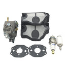 Carburetor Air Fuel Filter Spark Plug For HUSQVARNA 36 41 136 137 141 142