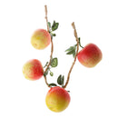 4pcs Foam Apple Model Toys Store Cabinet Decorative Fruits Kids Role Play Toy