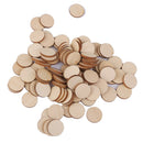 Wooden Round Shaped Embellishments Card Making Scrapbooking Decoupage Sign Making Plaques DIY Craft Supplies PACK OF 100PCS 20mm