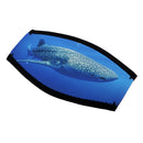 Neoprene Soft Scuba Diving Mask Strap Cover Snorkeling Swimming Hair Strap Accessories Whale Pattern