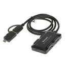 USB 3.1 Type C to USB 3.0 4Port Charging HUB Adapter Converter For Macbook