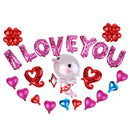 Sweet I LOVE YOU Letters Angel Foil Balloons Engagement Party Wedding Wall Decor