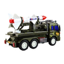Plastic Diecast Military Model Truck Vehicles Children Toy Gift Rocket Missile Car