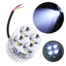 12V-80V 12W 1000LM-1200LM Motorcycle Scooter LED Headlight Front Head Lamp