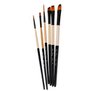 6pcs Nylon Hair Paint Brush Set Artist Watercolor Acrylic Oil Painting Supplies C815