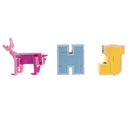 Pack of 3 English Letters Armour Team Transforming Robot Toy Kids Party Bag Fillers - H I J