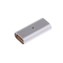 Aluminum Magnetic Micro USB Female Adapter Convertor for Cell Phone Charger & Transfer Data Cable
