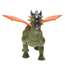 Kids Boys Gift Machine Electric Dinosaur Wings w/ Shining Light Sound Toy
