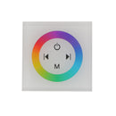 Wall Mounted 5050 3528 SMD RGB Strip Light Glass Touch Switch Panel Led Dimmer Controller DC12V-24V