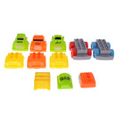 Kids Baby Plastic Assembling Building Blocks Toy Car Truck Model Vehicle Car Child Toy Gift