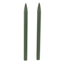 Stainless Steel Paracord Needle With Screw Thread Shaft Tip Stitching Weaving Needle Pack of 2PCS Green