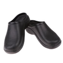 Pair Of Men Women Slip Resistant Orthopedic Clogs Nurse Chef Strapless Shoes Black 38