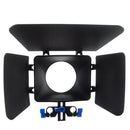 Matte Box and Donut Ring ?Universal DSLR Camera Cage Shoulder Rig Sunshade Matte Box for Canon / Nikon Video Camcorder Camera
