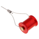 Fly Tying Bobbins Holder Tools Smooth Bobbins with Bobbin Threader Spool