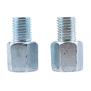 Motorcycle Rearview Mirror 8mm Right Hand Thread to 10mm Right Hand Thread Screw