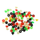 100PCS Colorful Tattoo Rubber Grommets Nipples for Tattoo Machine Needles