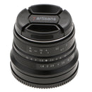 25mm f/1.8 Manual Focus Fixed Lens for Sony NEX E Mount Mirrorless Camera Black APS-C