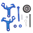 Nylon Castor Wheel Wheelie Bar Kit for HSP RC 94111 94188 1/10 Monster Truck