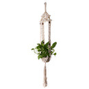 Macrame Plant Hanger Baskets for Indoor Outdoor Hanging Planter Cotton Rope 4 Legs 160cm