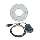 1Piece FTDI Chip USB2.0 to DB9 RS232/RS-232 COM Serial Cable Converter Adapter Cord