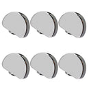 6Pcs Semi-circle Guitar Tuners Machine Head Zinc Alloy Buttons Tuning Peg