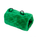 Safe Warm Cotton Bird Hammock Hanging Cave Cage Tent Bed Parrot Toy Green L