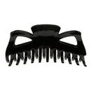 Resin Large Hair Clamp X Claw Resin Clip Women Girl Hair Accessory Black