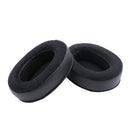 1 Pair Replacement Soft Ear Pads Ear Cushion for Sony MDR V6 / for JVC S500S Gaming Headphone Black Half Flannel