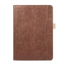 Card Holder Smart Case Cover&Touchpen&Screen Film for iPad Air1 /Air2 /9.7 Brown