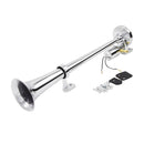 18" Air Horn Single Trumpet Super Loud 150db 12/24V Compressor Set Car Truck Train