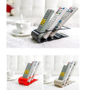 Desktop Remote Control Holder - Holds up to 4 Remotes Phone Stand Grey