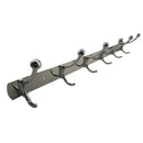 Wall Door Bathroom Bedroom Mounted Hanger 6 Hooks Coat Hat Towel Hook Rack