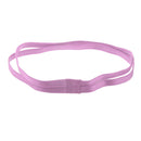 Fashionable Elastic Hair Band Yoga Fitness Gym Running Jogging Double Band Sport Headband Hair Accessory Purple