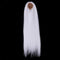 1/3 Male BJD Long Straight Hair Wig for Normal 70cm Uncle Dolls DIY Accessories White