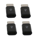 5Pieces USB 3.1 Type C Male To Micro USB Female Adapter Converter Metal Connectors