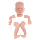 22inch Unpainted Reborn Kits Baby Doll with Head 3/4 Arms Legs Soft Silicone Newborn Baby Doll DIY Making Normal Skin