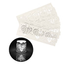 Beautiful Hollow Out Love Letter Heart Pattern LED Tea Light Holders Wedding Christmas Decor White