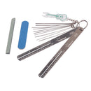 Uku String Winder+Grinding Stone Plate+Fret Fingerboard Guard+010 012 Ruler for Mandolin