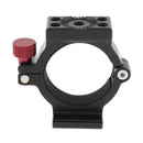 Aluminum Ring Clamp with Cold Shoe for Zhiyun Smooth 4 Handheld Gimbal -Black