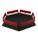 Hexagonal Rapidity Fight Combat Stadium Plate Character Toy Black