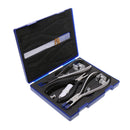3pcs Cutting Pressing Pliers Set Repair Tools for Rimless Eyeglasses Frames