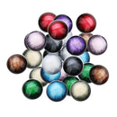 30 Pieces Half Round Flatback Resin Embellishment 12mm DIY Shining Cabochon Resin New Arrival DIY Decoration Clothing Bag Decoration