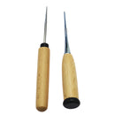 2Pcs Craft Tool Scratch Awl Hole Maker Punch for Leather Cloth Tent Shoes Repair