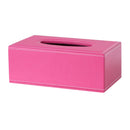 Napkin Holder Tissue Box Car Paper Storage Container Pink Dispenser, Stylish Home Decoration 9.84x5.51x3.74 inch