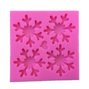 Silicone Fondant Cake Mold Sugarcraft Cake Decorating Mould Tools Snowflake